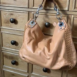 Rebecca Minkoff  Large Studded Hobo Bag